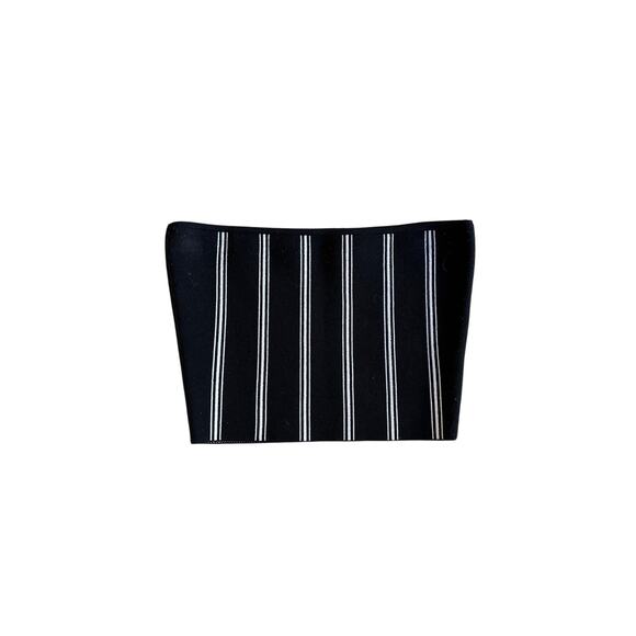 Aritzia Babaton striped knit tube top - Picture 1 of 3